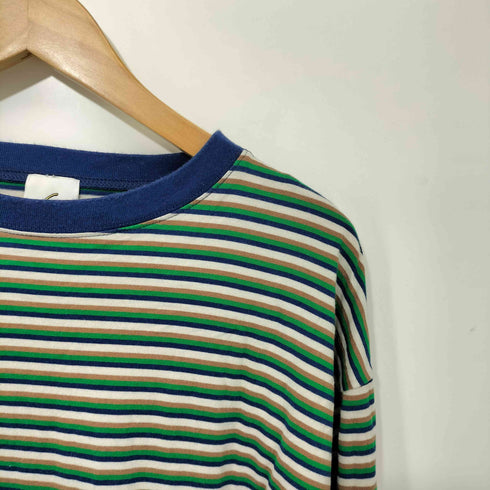 ロクビューティーアンドユースユナイテッドアローズ 6 BEAUTY & YOUTH UNITED ARROWS 22SS COTTON BORDER LONG SLEEVE T-SHIRT レディース