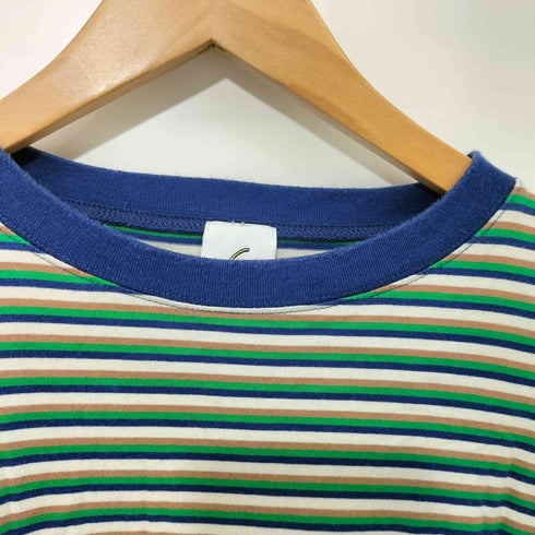 ロクビューティーアンドユースユナイテッドアローズ 6 BEAUTY & YOUTH UNITED ARROWS 22SS COTTON BORDER LONG SLEEVE T-SHIRT レディース