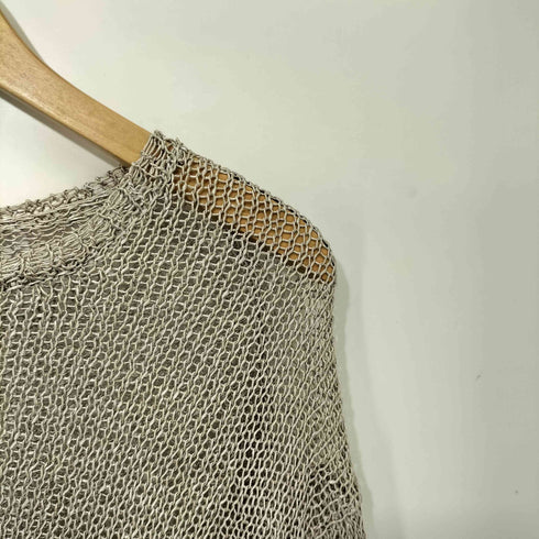 ロクビューティーアンドユースユナイテッドアローズ 6 BEAUTY & YOUTH UNITED ARROWS 23SS RAYON NYLON BRIGHT MESH KNIT レディース