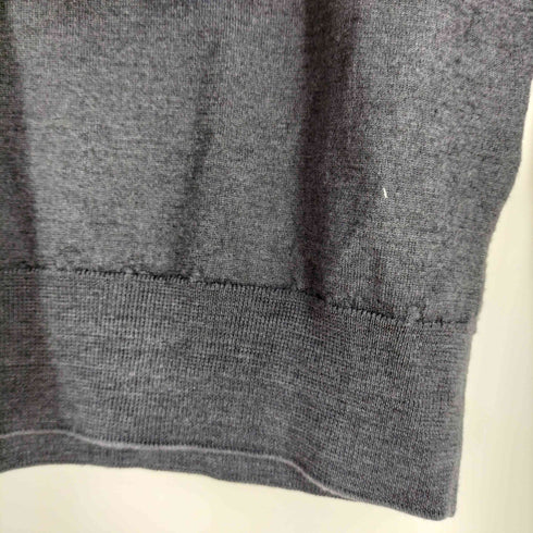 フィリッポ デローレンティス FILIPPO DE LAURENTIIS ロイヤルメリノクルーネック ガーメントダイ メンズ 52