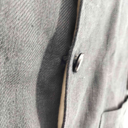 rdv o globe   麻 リネン コットン メタルボタン 4B  ベスト ジレ メンズ JPN:2