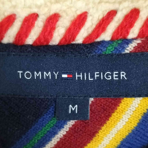 トミーヒルフィガー TOMMY HILFIGER カウチン ニット カーディガン メンズ import:M