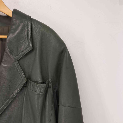 ラムレザーコート メンズ  9