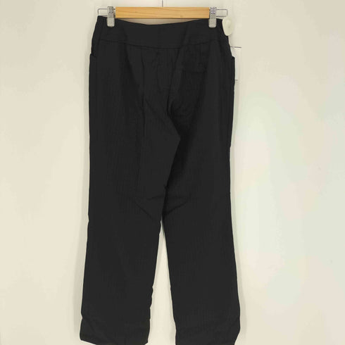 ランバン LANVIN ウールストレートスラックス レディース 40