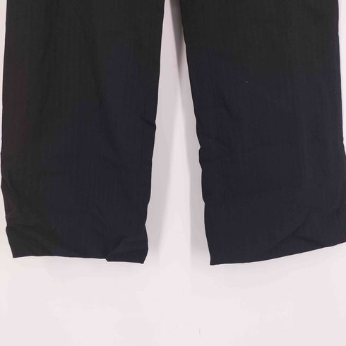 ランバン LANVIN ウールストレートスラックス レディース 40