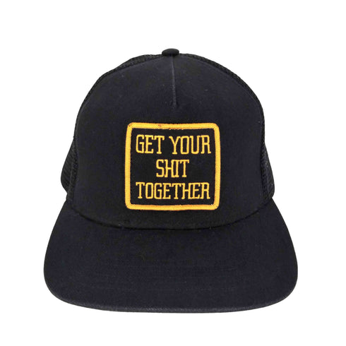 シュプリーム Supreme 10AW Get Your Shit Together Mesh Cap メンズ