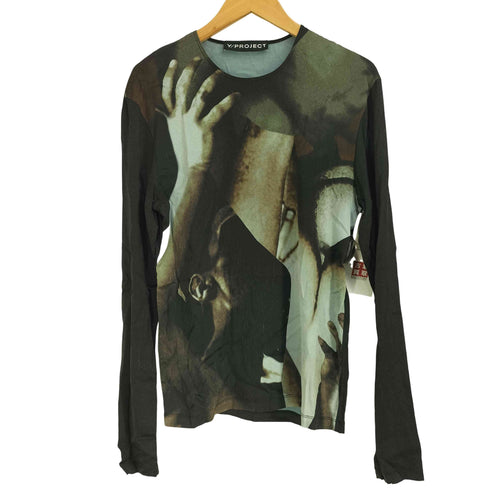 ワイプロジェクト Y/PROJECT ボディコラージュ ロング スリーブ Tシャツ ユニセックス レディース import:L