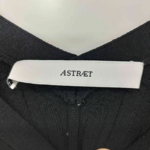アストラット ASTRAET リブニット カーディガン レディース