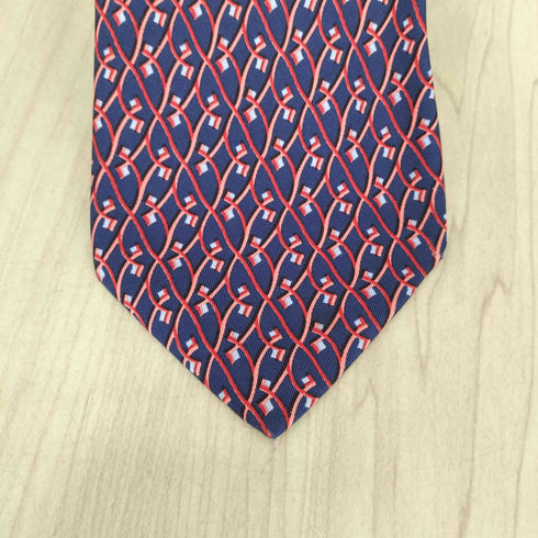 サルヴァトーレフェラガモ Salvatore Ferragamo 総柄シルクネクタイ メンズ