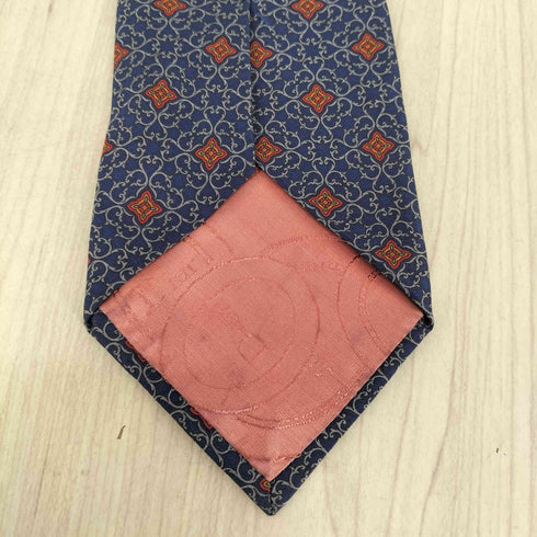 クリスチャンディオール Christian Dior 総柄シルクネクタイ メンズ