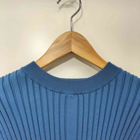 ハイク HYKE 22AW WIDE RIBBED CROPPED VEST クロップド ニット ベスト レディース