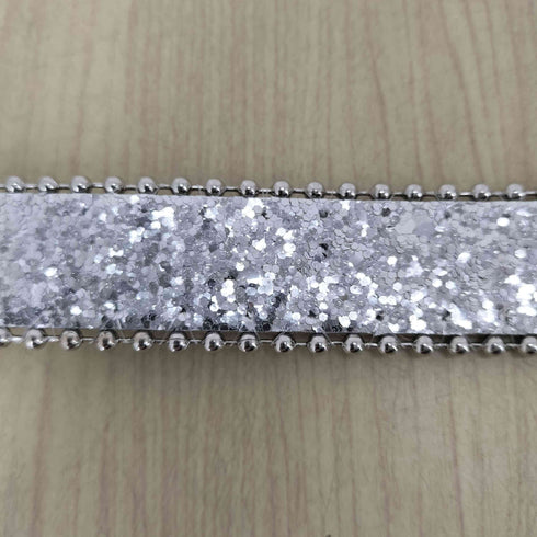 ラメ&ラインストーンベルト Y2K レディース