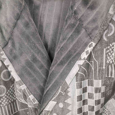 レザー ベロア リバーシブルダブルブレストジャケット メンズ