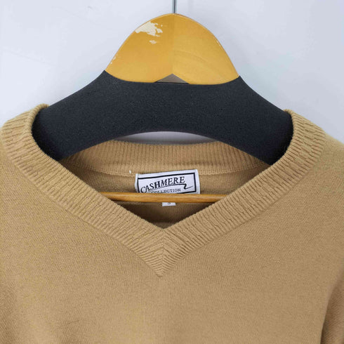 カシミヤ100 Vネックニット レディース JPN:S