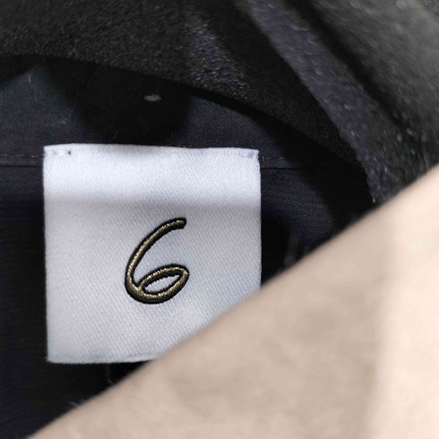 ロクビューティーアンドユースユナイテッドアローズ 6 BEAUTY & YOUTH UNITED ARROWS DRESS ROUND COLLAR SHIRT シャツ レディース JPN:36