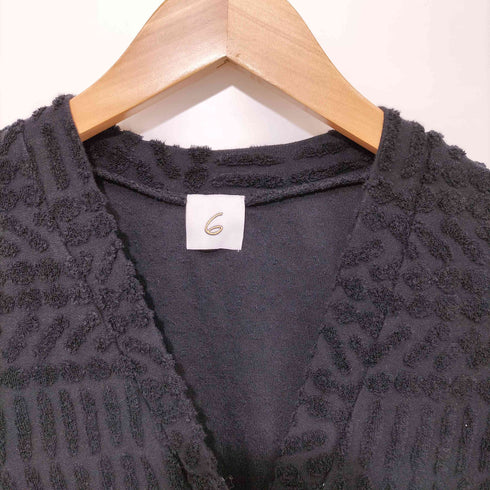 ロクビューティーアンドユースユナイテッドアローズ 6 BEAUTY & YOUTH UNITED ARROWS PILE JACQUARD VEST パイル ジャガード ベスト レディース