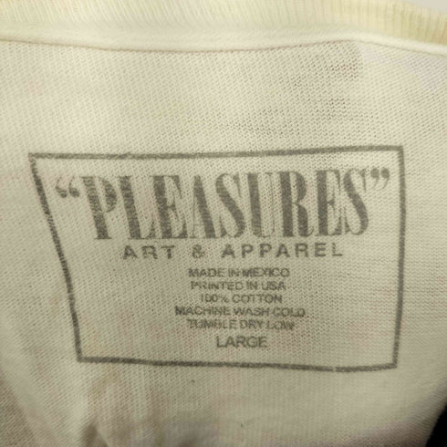 プレジャーズ PLEASURES フロントプリント L/S Tシャツ メンズ JPN:L