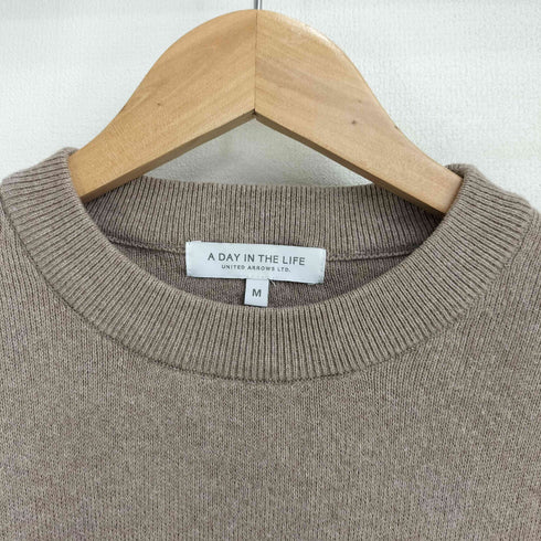 アデイインザライフユナイテッドアローズ A day in the life UNITED ARROWS カシミア混 クルーネックコットンニット メンズ JPN:M