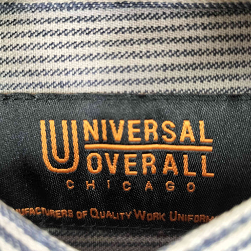 ジャーナルスタンダードレリューム JOURNAL STANDARD relume ストライプ L/S バンドカラーシャツ メンズ