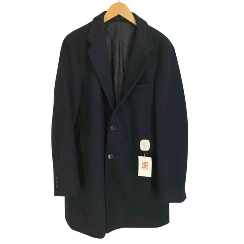 アデイインザライフユナイテッドアローズ A day in the life UNITED ARROWS レーヨン混 ポリ地 チェスターコート メンズ JPN:L