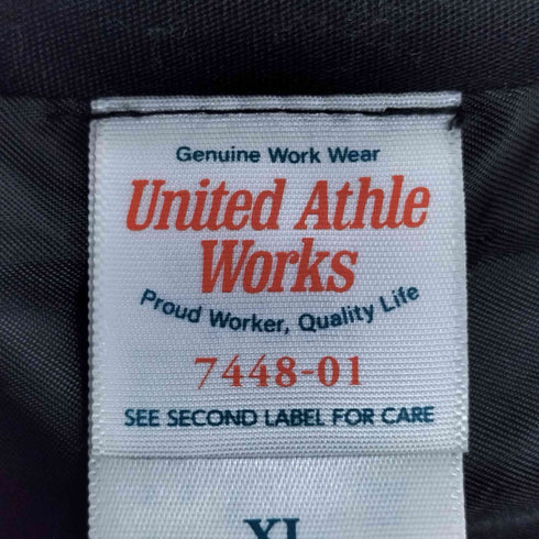 ユナイテッドアスレ UNITED ATHLE T/C コーチジャケット 裏地付 メンズ JPN:XL