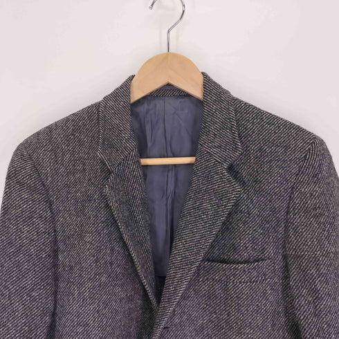 ジェイプレス J.PRESS シングルブレスト 3B テーラード ジャケット ツイード ヘリンボーン くるみボタン メンズ  C94 W-82 T-175