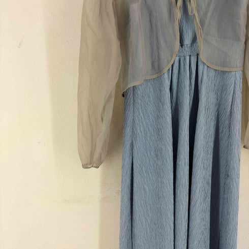 バブ Bab シアーカーディガンセットワンピース レディース M