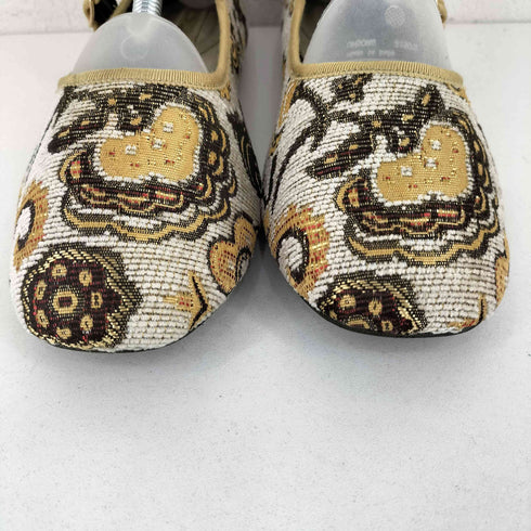 ニコアンド niko and... ジャガード スクエア パンプス レディース L