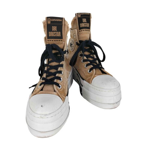 ダークシャドウバイリックオウエンス DRKSHDW by Rick Owens DBL DRKSTAR Chuck Taylor All Star 70 Hi レディース JPN:23