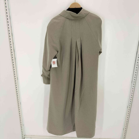 比翼 ステンカラー ラグランロングコート レディース JPN:4