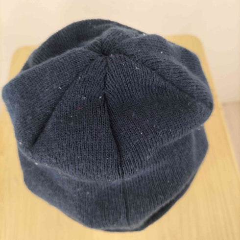 ヨウジヤマモト Yohji Yamamoto ロゴ刺繍ニット帽 メンズ