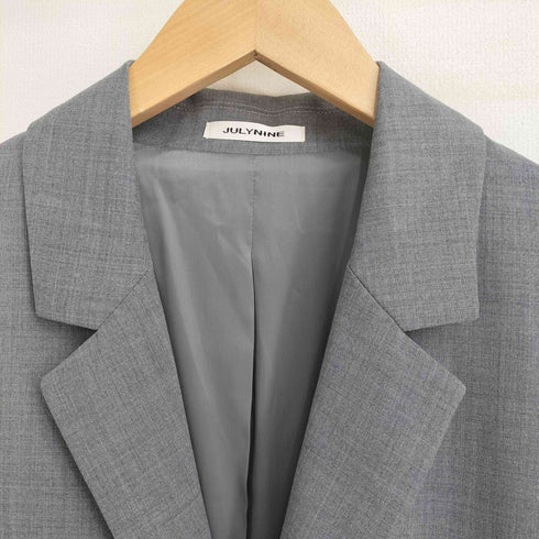 ジュライナイン JULY NINE 2Bウールテーラードジャケット メンズ US:36