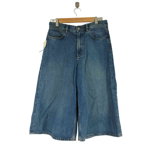 コス COS ワイド デニム ショーツ メンズ 27