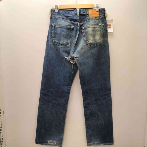リーバイス Levis 日本製 ボタン裏J22刻印 503B ボタンフライ ストレート デニム パンツ  ビックE 赤耳 メンズ  W32L34