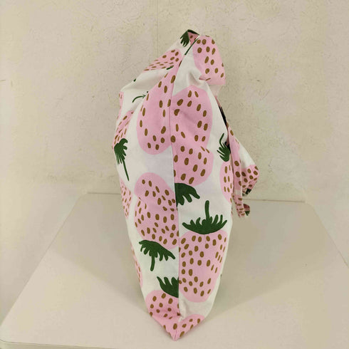 マリメッコ marimekko MANSIKKA イチゴ柄 トートバッグ レディース