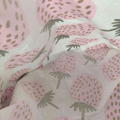 マリメッコ marimekko MANSIKKA イチゴ柄 トートバッグ レディース