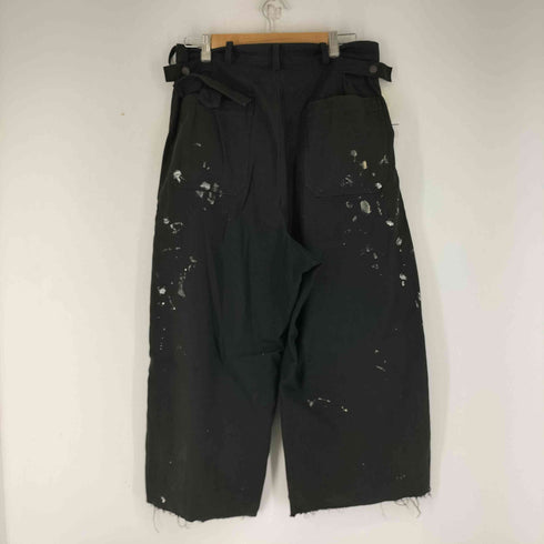 マーカ marka ワイドベイカーパンツ ペンキ加工 メンズ JPN:2