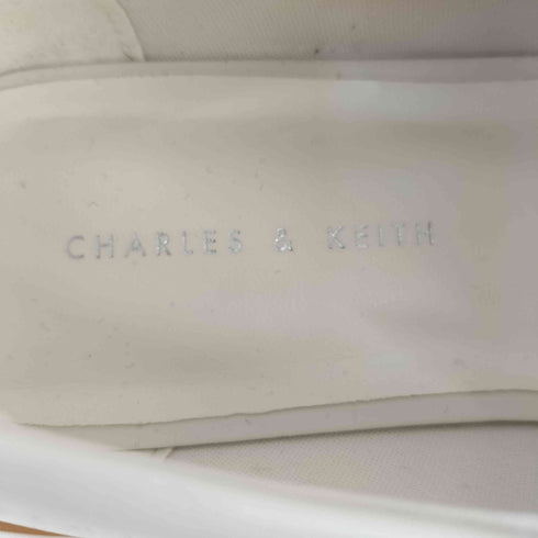 チャールズアンドキース CHARLES&KEITH ローファー ルーシュド リジッドソールペニーローファー レディース 37