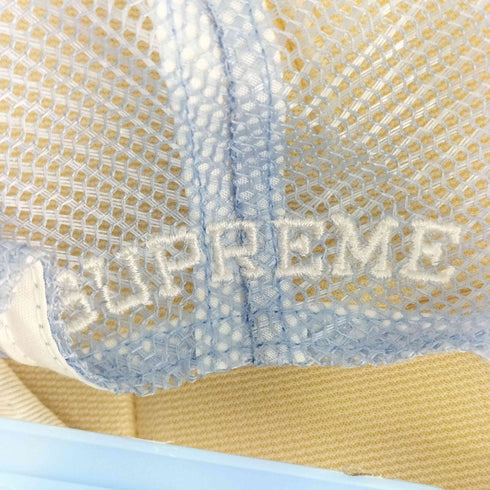 シュプリーム Supreme 23SS NAME PLATE MESH BACK 5-PANEL CAP メンズ