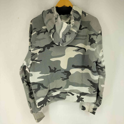 FOSTEX GARMENTS CAMOUFLGE ZIP HOODIE VTG WASH メンズ JPN:S