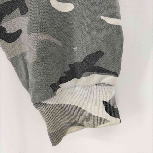 FOSTEX GARMENTS CAMOUFLGE ZIP HOODIE VTG WASH メンズ JPN:S