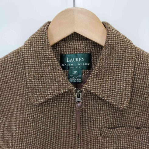 ローレンラルフローレン LAUREN RALPH LAUREN ウールジップアップジャケット レディース 2P