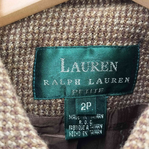 ローレンラルフローレン LAUREN RALPH LAUREN ウールジップアップジャケット レディース 2P
