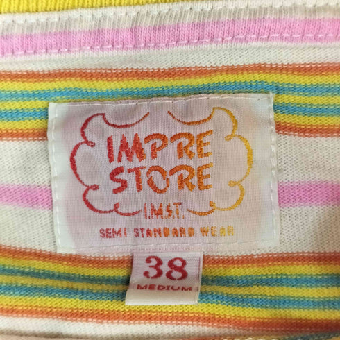 IMPRE STORE ボーダーTシャツ メンズ 38