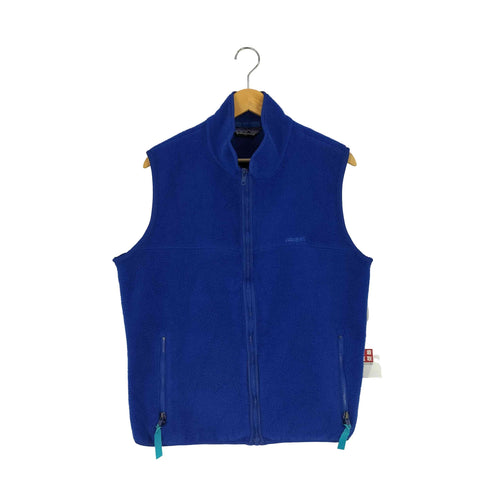 パタゴニア patagonia 80s 三角タグ USA製 ロゴ刺繍 ボア フリース ベスト メンズ import:L