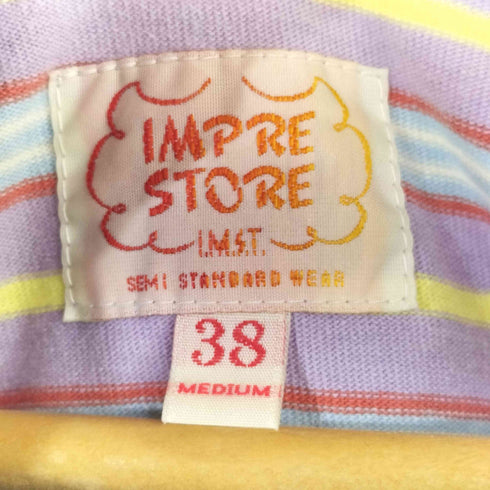 IMPRE STORE ボーダーTシャツ メンズ 38