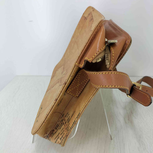 ALVIERO MARTINI PRIMACLASSE 総柄 レザーショルダーバッグ レディース