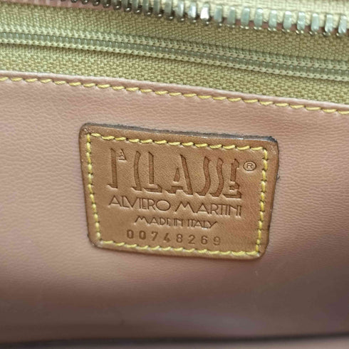 ALVIERO MARTINI PRIMACLASSE 総柄 レザーショルダーバッグ レディース