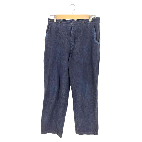 コモリ COMOLI 22AW デニムオーバーパンツ メンズ 0