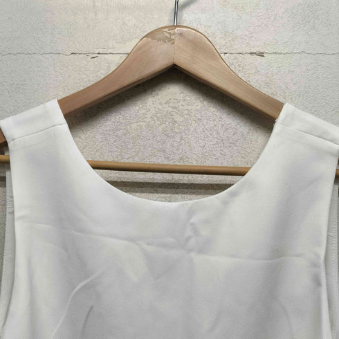 ザラ ZARA バックリボンノースリーブワンピース レディース  M